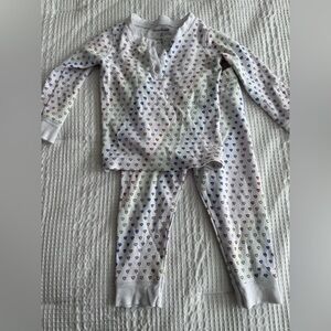Roller Rabbit Rainbow Heart Print Pajamas 2T